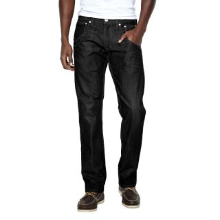 Levis 514 Straight Jeans, Black, Mens