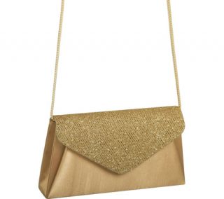 Womens Colorful Creations HB119   Gold Satin/Glitter Purses