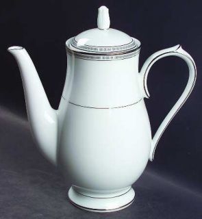 Noritake Van Orsdale Coffee Pot & Lid, Fine China Dinnerware   Remembrance Ii Li
