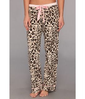P.J. Salvage Giftable Leopard Pajama Pant Womens Pajama (Beige)