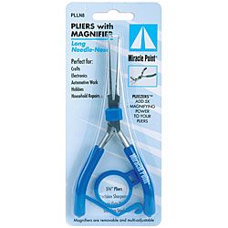 Miracle Point Magnified 5.75 inch Needle nosed Pliers