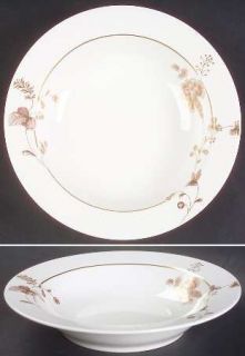 Villeroy & Boch Golden Garden (Bone) Individual Salad Bowl, Fine China Dinnerwar