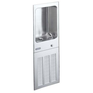 Elkay EFRCM12K Drinking Fountain, 12 GPH Fully Recessed Non NSF/ANSI 61 Lead Definition Stainless Steel
