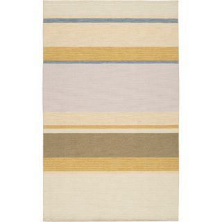 Handwoven Mosler Vanilla Wool Rug (8 X 11)