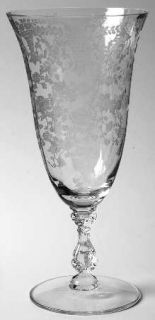 Cambridge Portia Clear (Stem #3121) Iced Tea   Stem #3121, Clear,  Etched