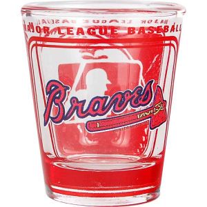 Atlanta Braves 3D Wrap Color Collector Glass