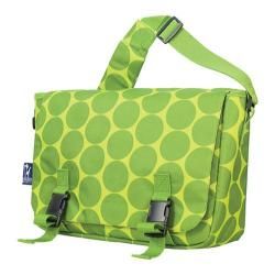Wildkin Jumpstart Messenger Bag Big Dots Green