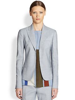 Akris Lilliana Jacket   Sky