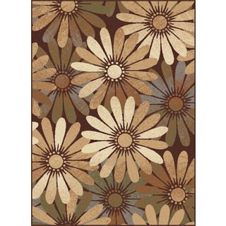 Rhythm 105350 Multi Contemporary Area Rug (7 10 X 10 3) (MultiSecondary Colors Beige, brown, blue, greenShape RectangleTip We recommend the use of a non skid pad to keep the rug in place on smooth surfaces.All rug sizes are approximate. Due to the diff