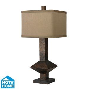 Dimond Lighting DMD HGTV305 Universal Bronze Mid Century Inspired Table Lamp