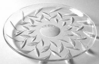 Stuart Leaf Round Platter   Polished And Gray Cut Leaves