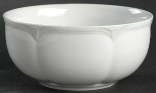 Block China Classic White Coupe Cereal Bowl, Fine China Dinnerware   All White,E