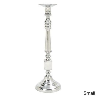 Impulse Goa Candlestick (Polished aluminumFinish Vintage chicCare instructions Wipe clean with a damp clothSmall dimensions 19.7 inches high x 6.4 inches in diameter (at widest)Large dimensions 23.6 inches high x 6.4 inches in diameter (at widest))