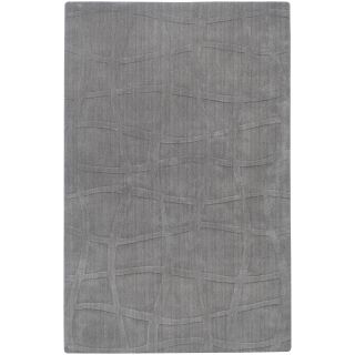 Candice Olson Loomed Gray Ichoa Abstract Plush Wool Rug (8 X 11)