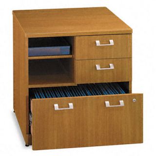 Bush Quantum Storage File, 29 1/4w x23 1/4d x 30h, Modern Cherry BSHQT255FMC