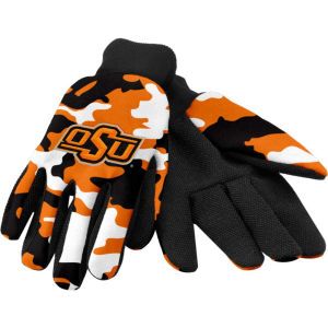 Oklahoma State Cowboys Forever Collectibles Team Camo Utility Gloves
