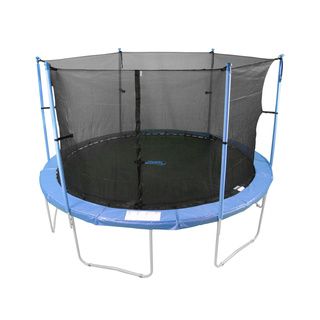 8 foot Trampoline Enclosure Net For Round Frames Using 6 Poles Or 3 Arches