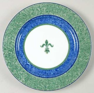 Spal Porcelanas Villa Regia Salad Plate, Fine China Dinnerware   Multimotif,Gree