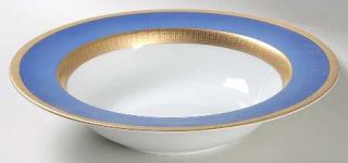 Faberge Athena 10 Round Vegetable Bowl, Fine China Dinnerware   Blue Border