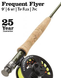 Clearwater Frequent Flyer 6 weight 9 Fly Rod, Type 9 Ft
