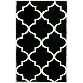 Nuloom Handmade Luna Moroccan Trellis Rug (76 X 96) (IvoryPattern AbstractTip We recommend the use of a non skid pad to keep the rug in place on smooth surfaces.All rug sizes are approximate. Due to the difference of monitor colors, some rug colors may 