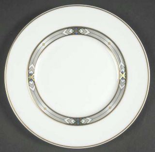 Hutschenreuther Vendome Bread & Butter Plate, Fine China Dinnerware   Louvre,Gol