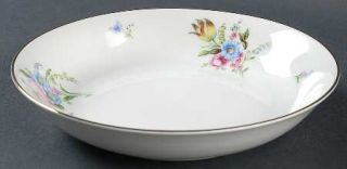 Heinrich   H&C 16419 Coupe Soup Bowl, Fine China Dinnerware   Multiflorals, Whit