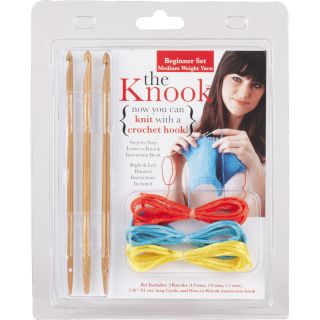 Leisure Arts The Knook Knitting Needle/crochet Hook Combination Tool