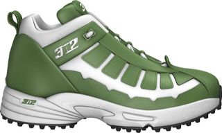 Mens 3N2 Pro Turf Trainer Mid   Green/White Turf Shoes