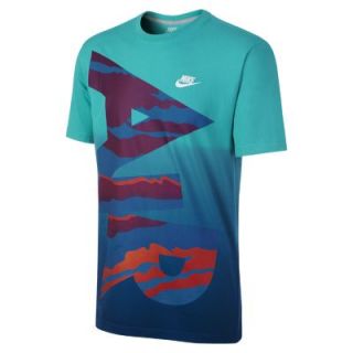 Nike Dip Dye Mens T Shirt   New Green