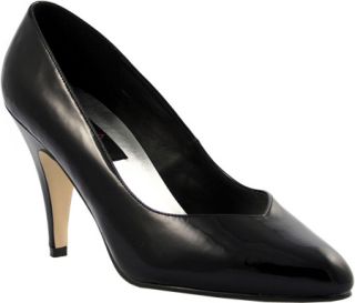 Womens Pleaser Dream 420W   Black Patent High Heels