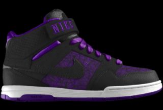 Nike Air Mogan Mid 2 iD Custom Mens Skateboarding Shoes   Purple