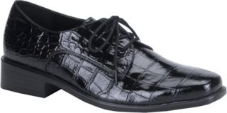 Mens Funtasma Loafer 17   Black Alligator Print Patent Costume Shoes