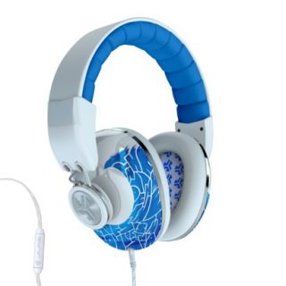 JLab Bombora Over Ear Headphones   White
