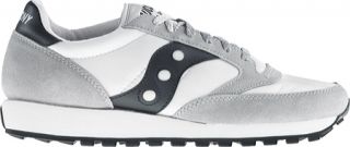 Mens Saucony Jazz   Silver/Black Originals