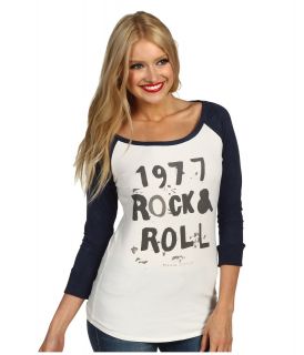 Maison Scotch Rock and Roll T Shirt Womens T Shirt (White)