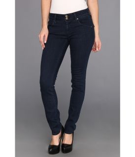 Hudson Collin Mid Rise Skinny in Donita Womens Jeans (Black)