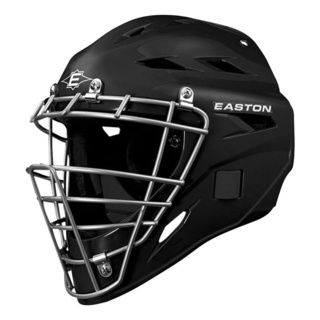 Easton Blackmagic Black Small Catcher Helmet (BlackDimensions 10.4 inches long x 9.7 inches wide x 6.5 inches highWeight 2.2 poundsFull head protectionMulti layer tech foam designHigh strength steel face mask )