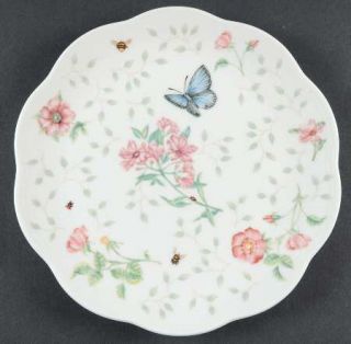 Lenox China Butterfly Meadow Dessert/Pie Plate, Fine China Dinnerware   Multicol