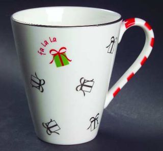 Lenox China Merry & Bright Silhouette Mug, Fine China Dinnerware   Ornaments,Pre
