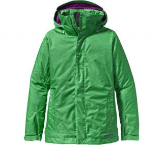 Womens Patagonia Insulated Snowbelle Jacket 31107   Northern Lights/Aloe Green