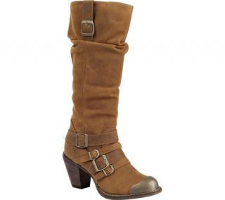 Womens Durango Boot RD040 14 Strappy Slouch Western   Camel Boots