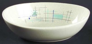 Franciscan Oasis 8 Oval Vegetable Bowl, Fine China Dinnerware   Blue & Gray Sha