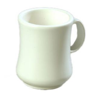 Carlisle 8 oz Diablo Coffee Mug   White