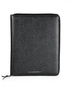 Burberry London Leather iPad Cover   Black