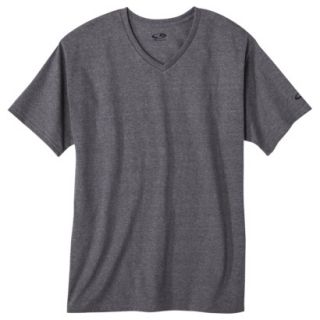 C9 by Champion Mens Active V Neck Tee   Charcoal Heather XXL