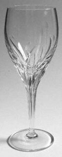 Noritake Moondust Wine Glass   Cut Swirl Plant On Bowl, Clear