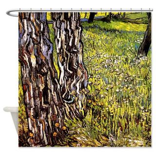  Van Gogh Pine Trees and Dandelions Shower Curtain  Use code FREECART at Checkout
