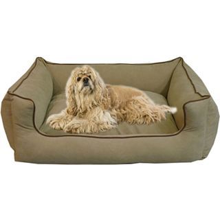 Microfiber Pet Lounger, Linen