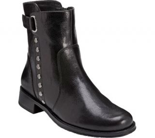 Womens A2 by Aerosoles Day Ride   Black Faux Leather Boots
